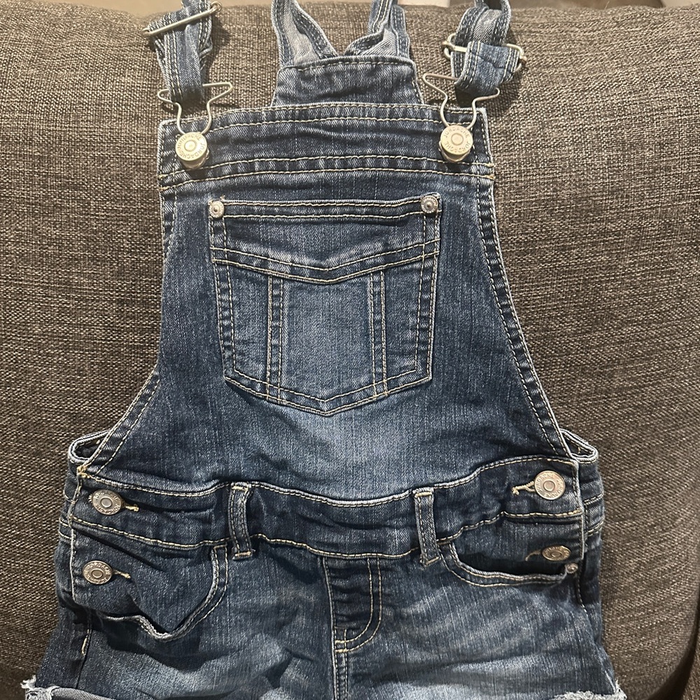 Jordache Blue Denim Overalls Classic Casual Style